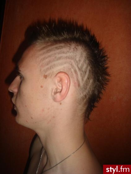 Punk Rock Alternatywne Średnie Fryzury