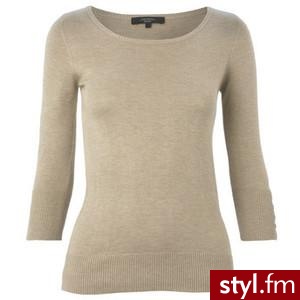 Weekend by maxmara knitwear BEIGE - Weekend Max Mara - Polyvore. Pobrano ze strony: http://www.polyvore.com/cgi/thing?id=23063926&.locale=pl - Pozostałe Ciuchy Moda