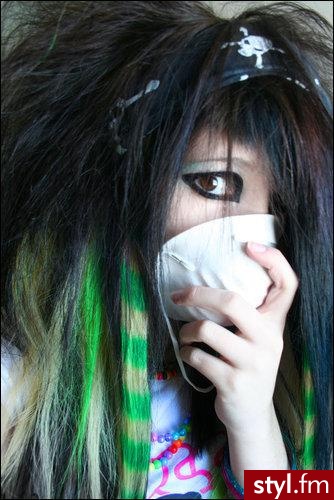 EMO Alternatywne Średnie Fryzury