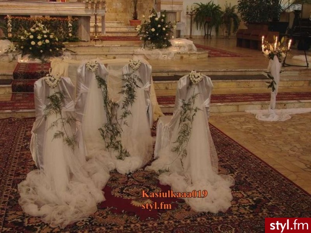 Dekoracja Kościoła. Jeśli Jest Już W Galerii Proszę Pisać Tylko Na Priv ;) - Dekoracje ślubne Ślub Moda