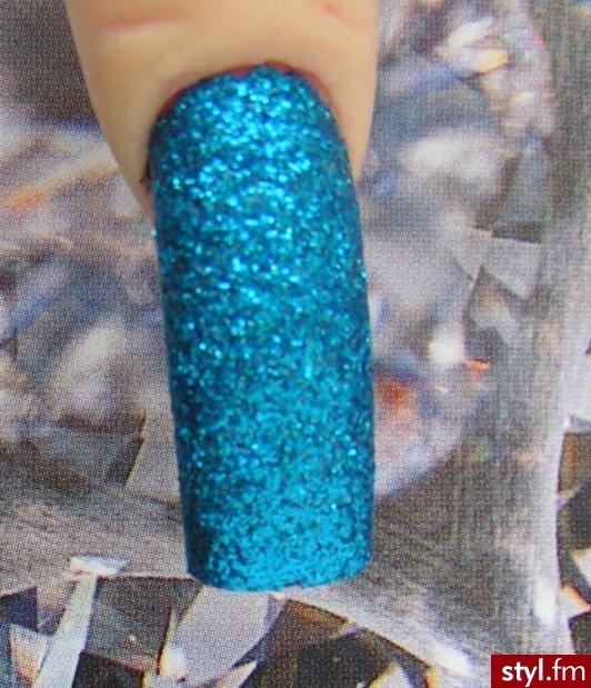 turkus - Paznokcie