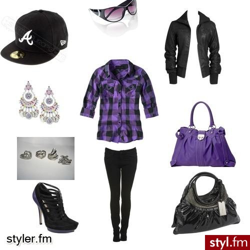 Czarno-fioletowy xD - Styler