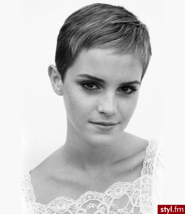 Emma Watson - Krótkie Fryzury