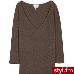 Jane Birkin V-Neck - Polyvore. Pobrano ze strony: http://www.polyvore.com/jane_birkin_neck/thing?id=11674221 - Pozostałe Ciuchy Moda