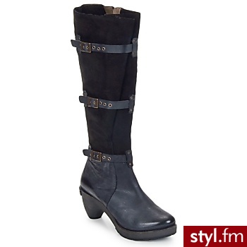 Cubanas BUTY TRINIDAD Black - Kozaki Buty Moda