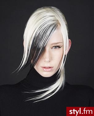 Średnie Fryzury
