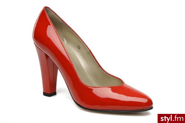 Georgia Rose CZÓŁENKA VALENTINA CFT BY GEORGIA ROSE (Czerwony) - Czółenka Buty Moda