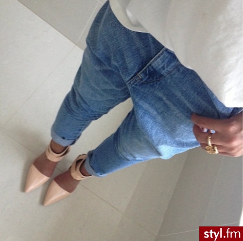 Jeansy Spodnie Moda