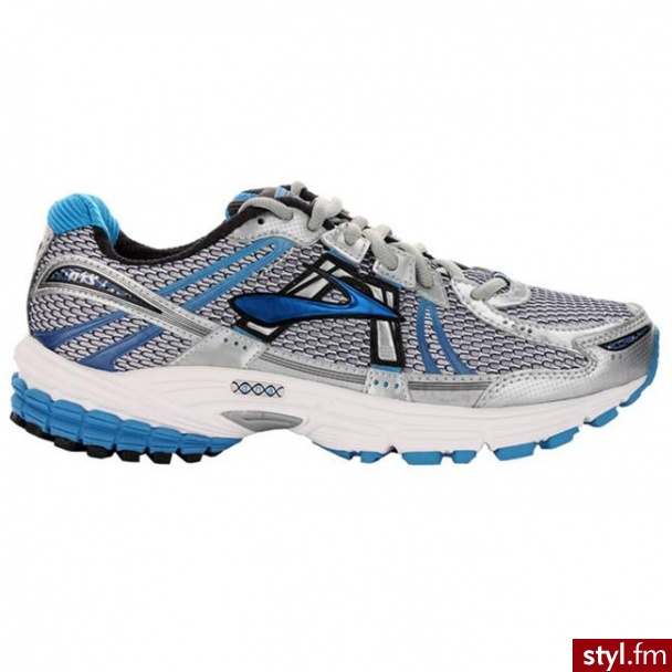 Reebok buty BROOKS ADRENALINE GTS 12 Sportowe Odcienie szarości i srebra - Sportowe Buty Moda