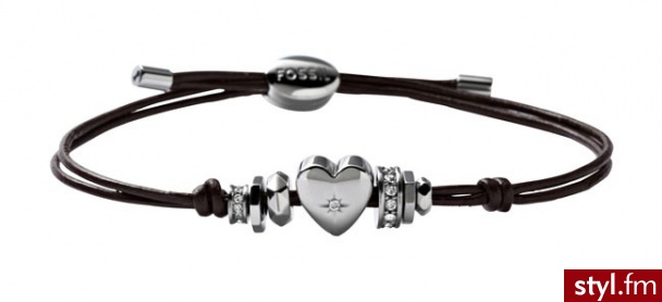 Bransoletka Fossil  JF00116040 - Bransoletki Biżuteria Moda