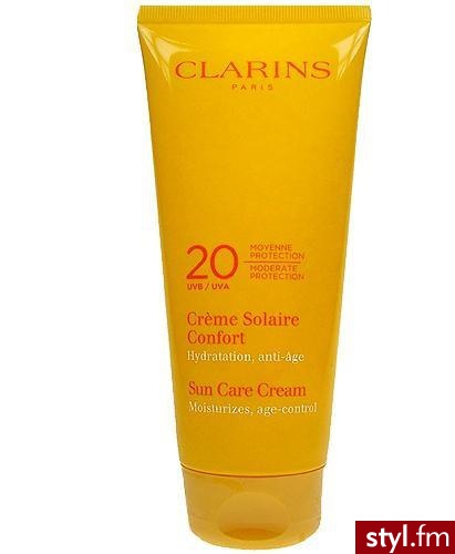Clarins Sun Care Cream SPF20 200 ml krem do opalania Linia damska - Emu Buty Moda