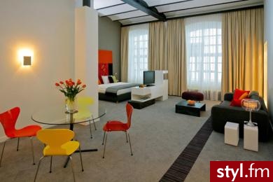 Wnętrze hotelu Andel\'s w Łodzi. - Mój pokój Wnętrza