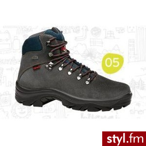 CHIRUCA Buty XACOBEO GTX Trekkingowe Czarny - Pozostałe Buty Moda