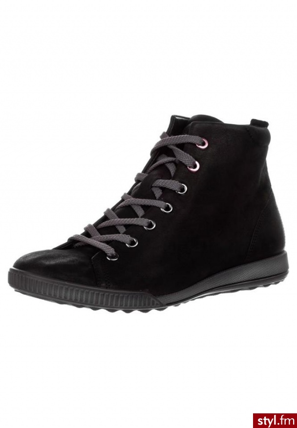 ecco CRISP Botki sznurowane czarny - Botki Buty Moda