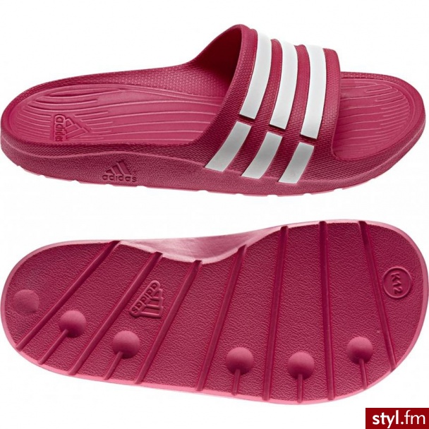 Adidas Klapki Duramo Slide K G65800 34 - Klapki Buty Moda