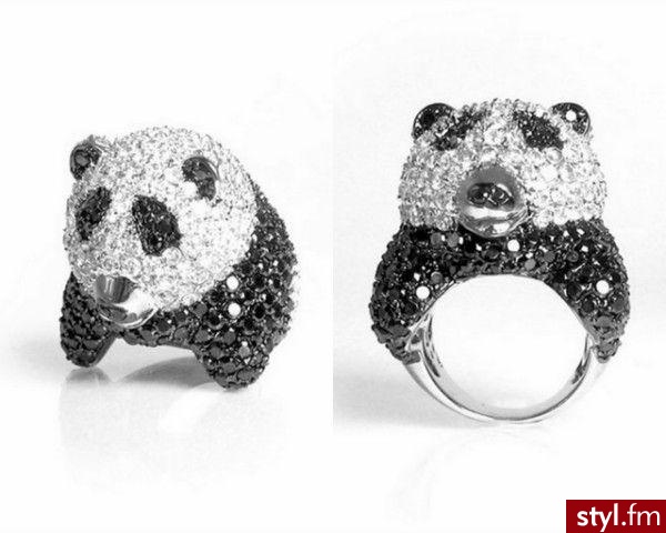 pierścionek koala - Pozostałe Dodatki Moda