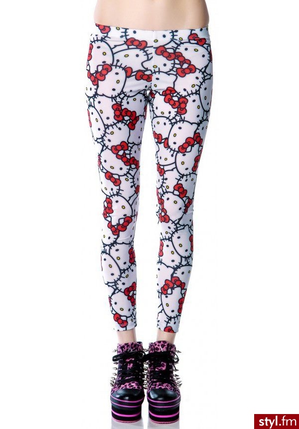 Leginsy Spodnie Moda