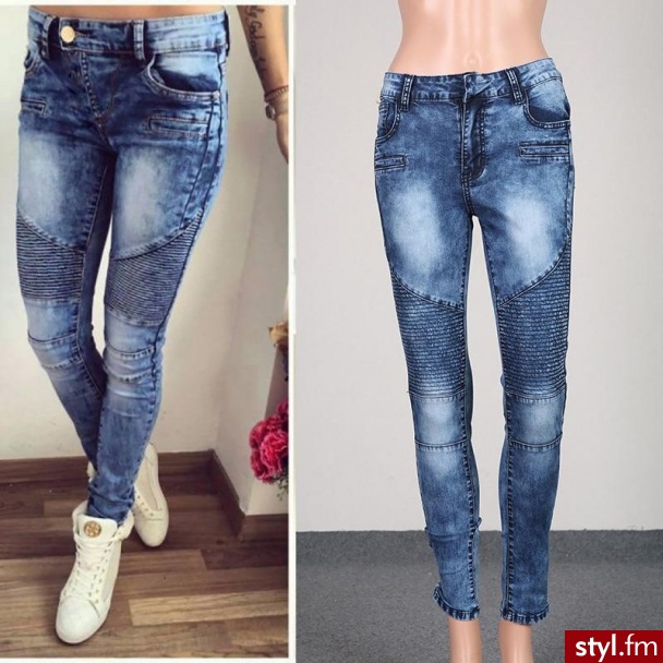 Jeansy Spodnie Moda