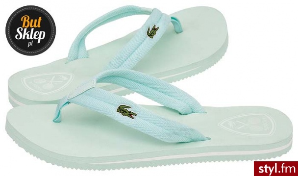 LACOSTE BUTY RANDLE SUM (7-25SPW1134LQ2) zielony - Klapki Buty Moda