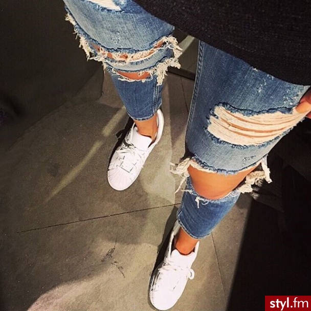 Jeansy Spodnie Moda