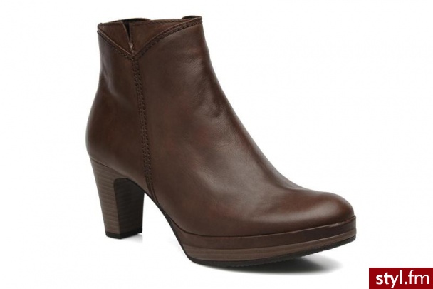 Gabor PÓŁBUTY I BOTKI PENELOPE BY (Brązowy) - Botki Buty Moda