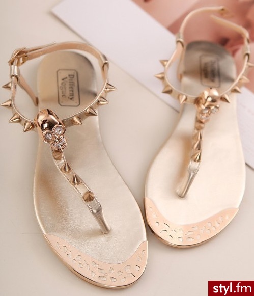 Sandały Buty Moda