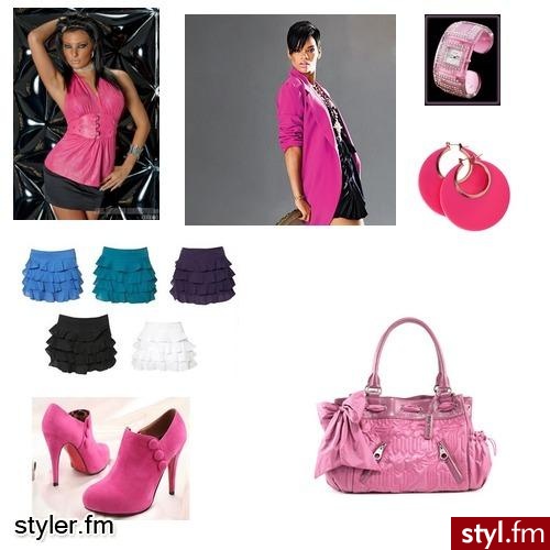 RÓŻOWY ZESTAW - Styler
