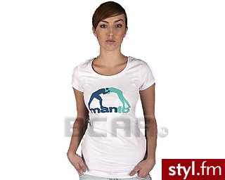 Manto T-Shirt Damski Classic Biały M - Bluzki Ciuchy Moda