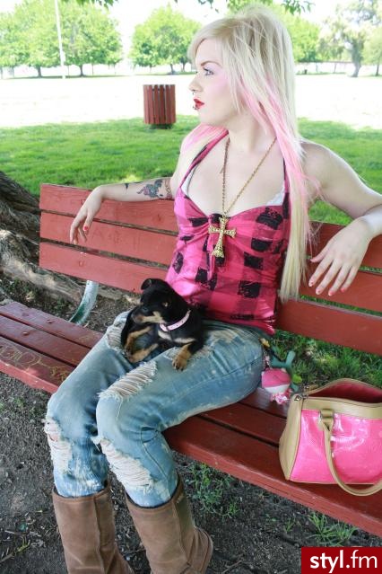 EMO Alternatywne Średnie Fryzury