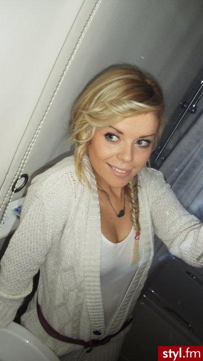 Blond Warkocze Kręcone z grzywką Na co dzień Długie Fryzury