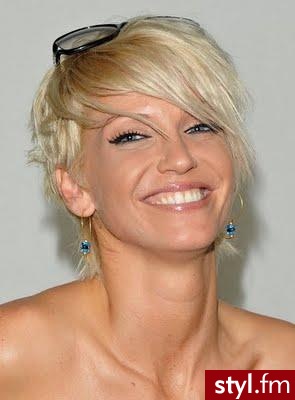 Średnie Fryzury