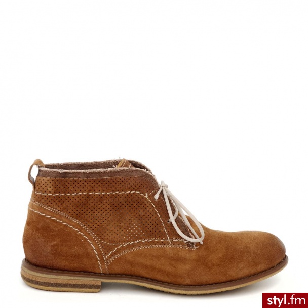 Venezia BOTKI SZNUROWANE 43313201A T-C - Botki Buty Moda