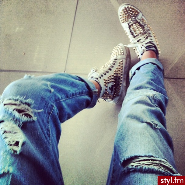 Jeansy Spodnie Moda