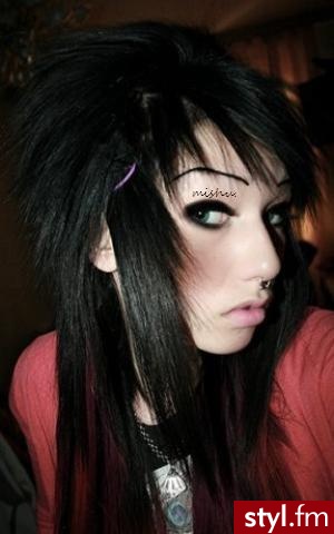 rawrrrr. - EMO Alternatywne Średnie Fryzury