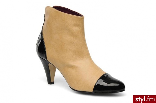Beyond Skin PÓŁBUTY I BOTKI COLLEEN BY BEYOND SKIN (Beżowy) - Botki Buty Moda
