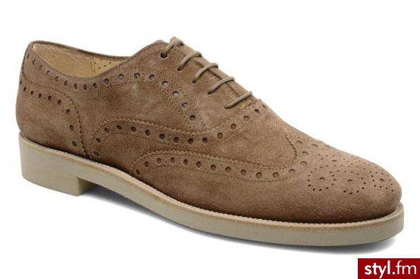Georgia Rose BUTY SZNUROWANE PERTOFERRAIO BY GEORGIA ROSE (Brązowy) - Pozostałe Buty Moda