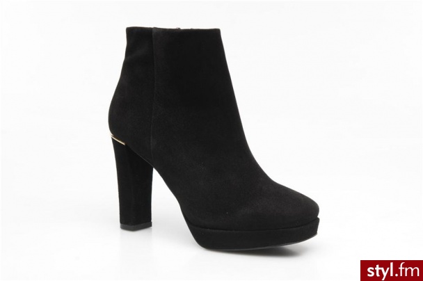 Georgia Rose PÓŁBUTY I BOTKI TANOVA BY (Czarny) - Botki Buty Moda