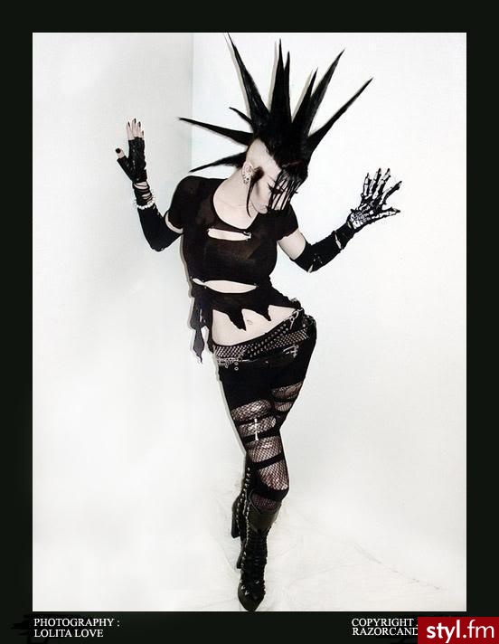 Razor Candy - Punk Rock Alternatywne Średnie Fryzury