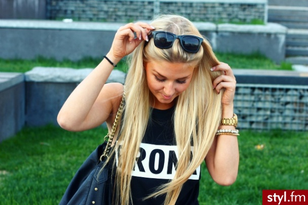 Blond Rozpuszczone Proste Na co dzień Długie Fryzury