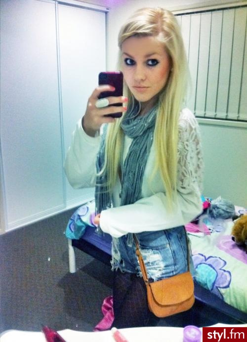 Blond Rozpuszczone Proste Na co dzień Długie Fryzury