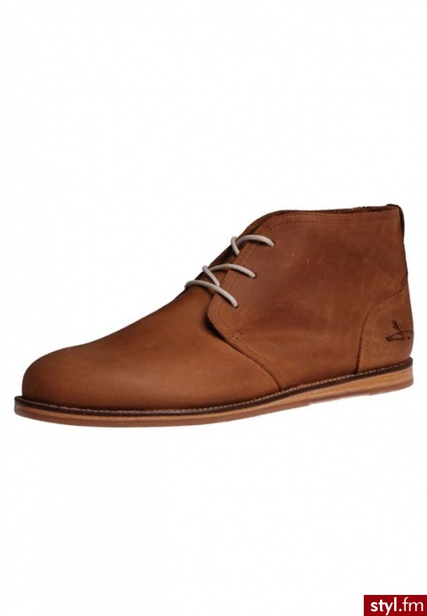 J Shoes REALM Botki sznurowane brązowy - Botki Buty Moda