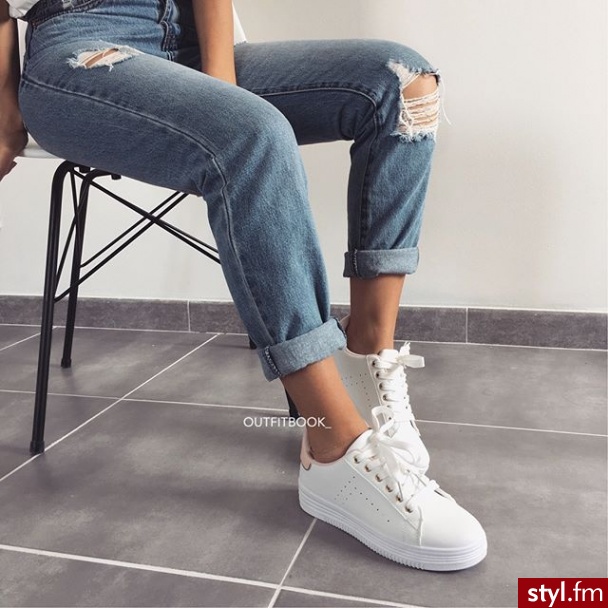 Jeansy Spodnie Moda