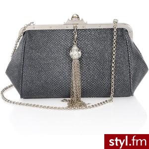 Mary Norton Black Silver Glitter Karung Snakeskin Convertibl... - Polyvore. Pobrano ze strony: http://www.polyvore.com/mary_norton_black_silver_glitter/thing?id=10852815 - Pozostałe Torebki Moda
