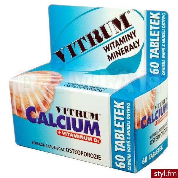 UNIPHARM VITRUM CALCIUM 1250+VIT.D3 X 60 TABL - Bransoletki Biżuteria Moda