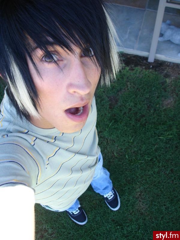 EMO Alternatywne Średnie Fryzury