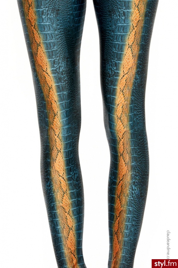 Leginsy Spodnie Moda