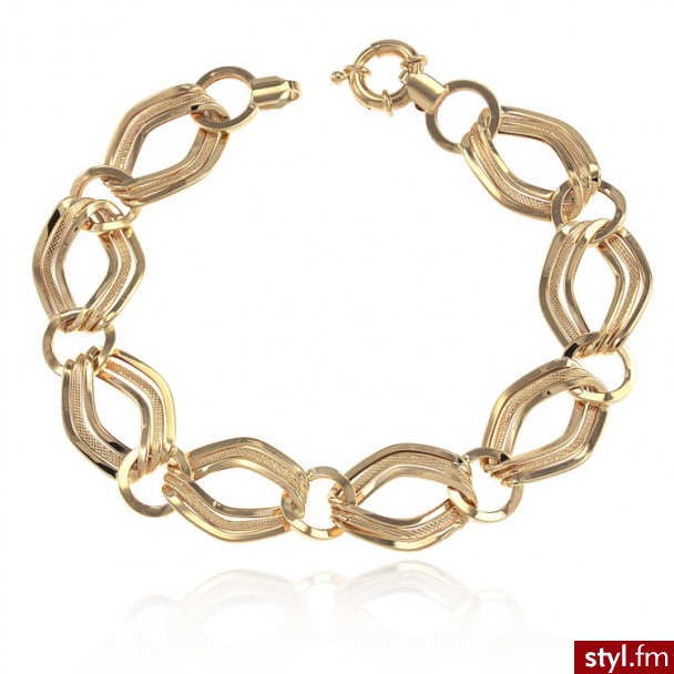 Dandelio złota Bransoletka KCK-BRA-005 - Bransoletki Biżuteria Moda