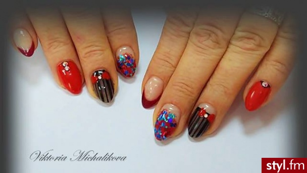 Migdałki Żel Paznokcie