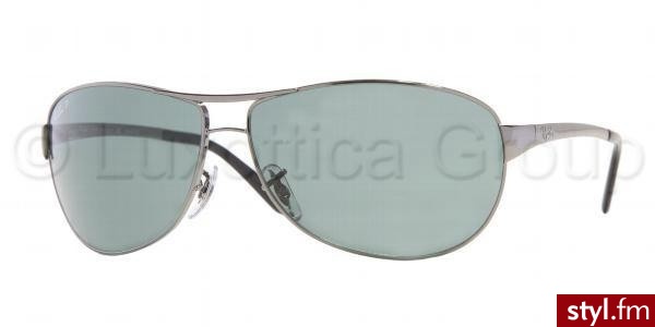 RAY BAN okulary przeciwsłoneczne 3342 004/58 polaryzacja - Okulary Dodatki Moda