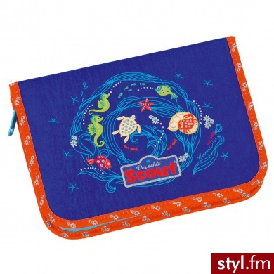 Scout Piórnik Basic Etui + Akcesoria Honolulu 6624-00 - Portfele i etui Dodatki Moda